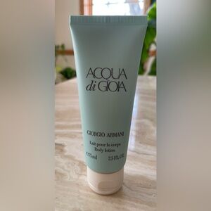 Giorgio Armani Acqua di Gioia Body Lotion 2.5 oz Tube